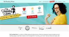 Desktop Screenshot of foundingmoms.com